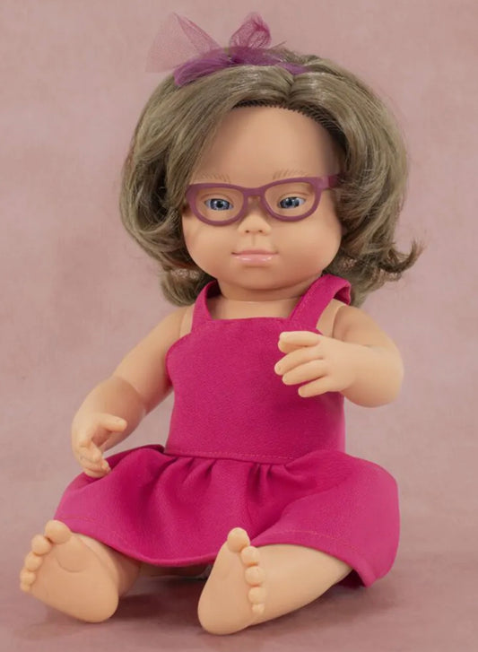 My Friends And Me Girl Doll With Down Syndrome 38cm-Miniland