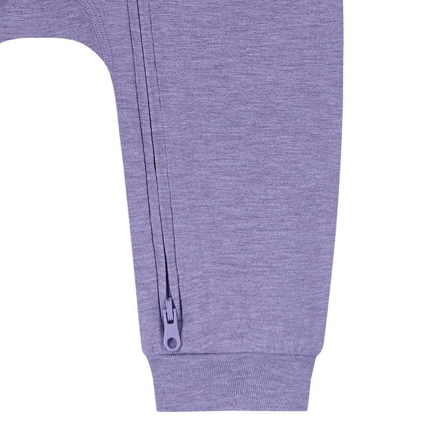 Violet Blooms Bamboo Long Sleeve Footless Sleeper Snug Fit-Nest