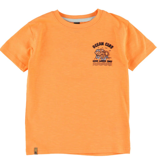 Boys Orange T Shirt-Nano