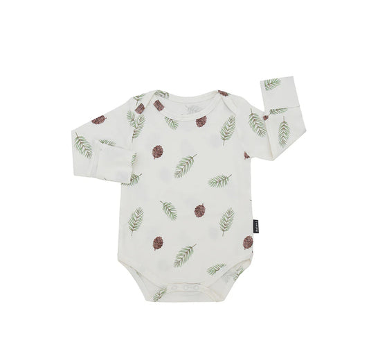 Pine Cone Bamboo Onesie-Belan.J