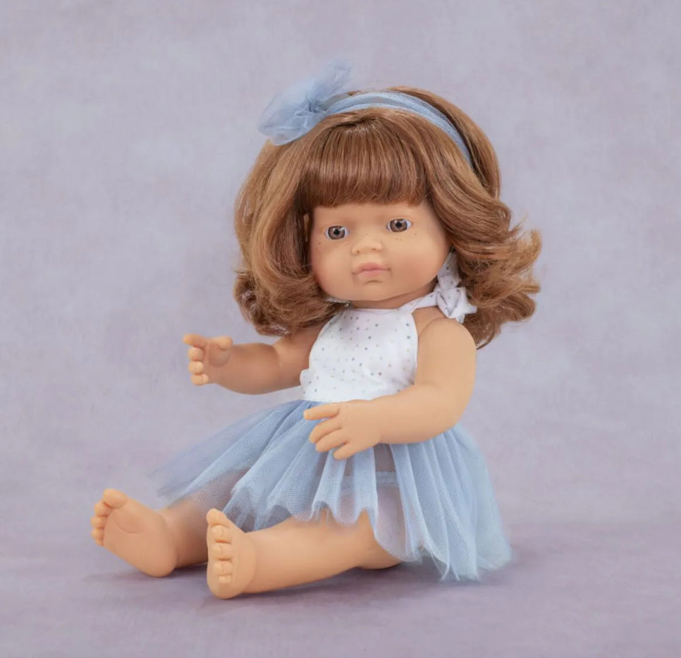 My Friends And Me Redhead Caucasian Girl Baby Doll 38cm-Miniland