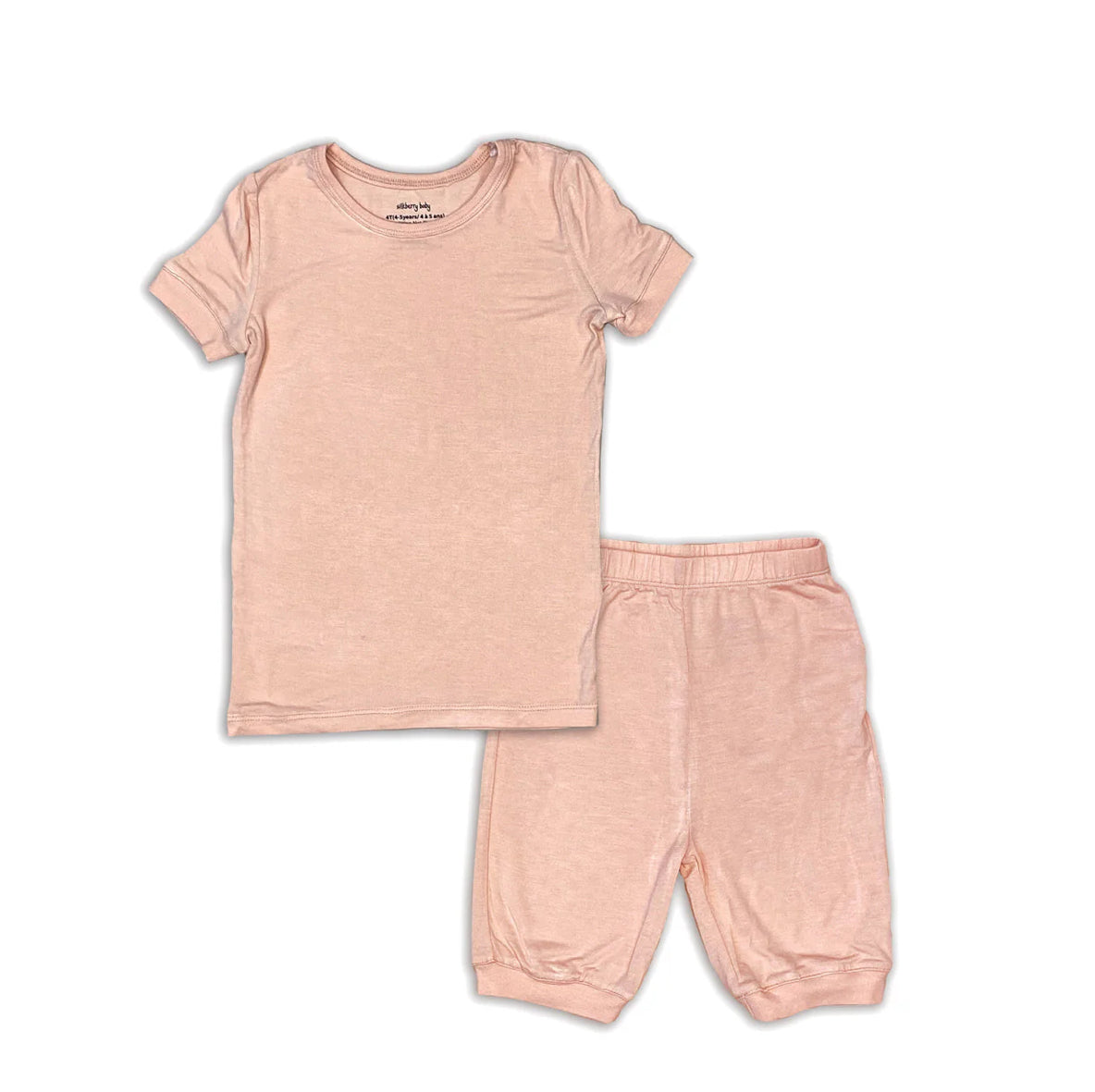 Bamboo Short Sleeve Top & Shorts Pajama Set-Silkberry