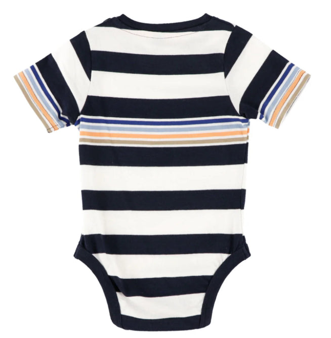 Striped Baby Boy Onesie-Nano