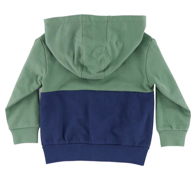 Baby Boy Green Hooded Jacket-Nano