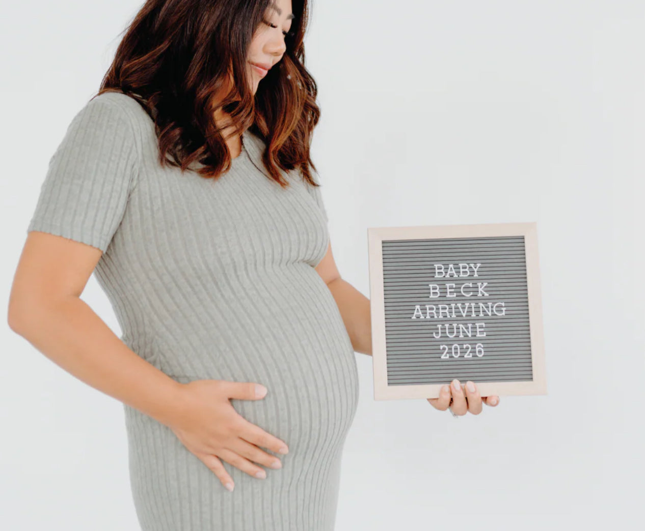 Announcement Sign Natural Letterboard Set-Pearhead