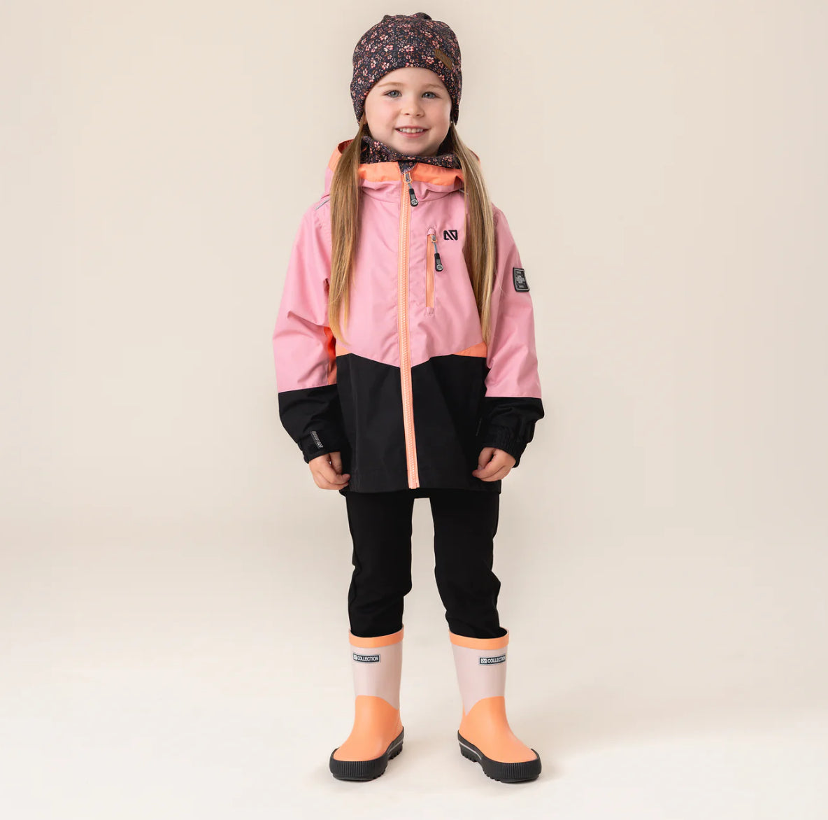 Pale Pink Eleanor Girls Coat-Nano