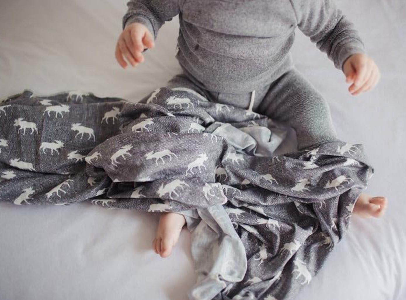Scout Swaddle Blanket-Copper Pearl