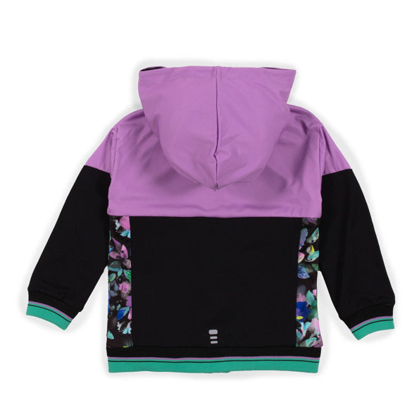 Girls Athletic Hooded Jacket-Nano