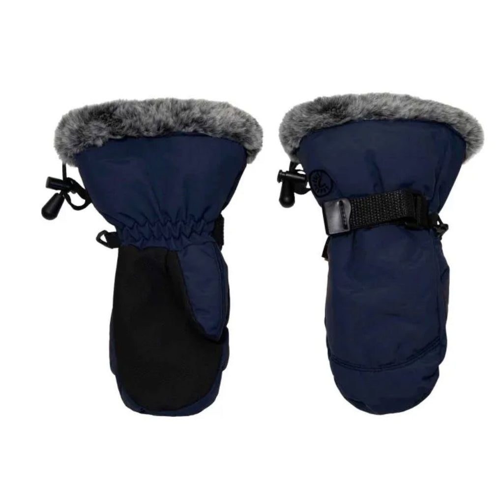 Fun Fur Waterproof Mitts-Calikids