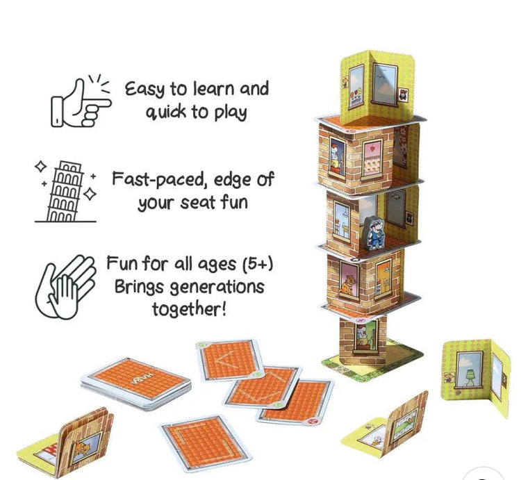 Rhino Hero Stacking Cards Game-Haba