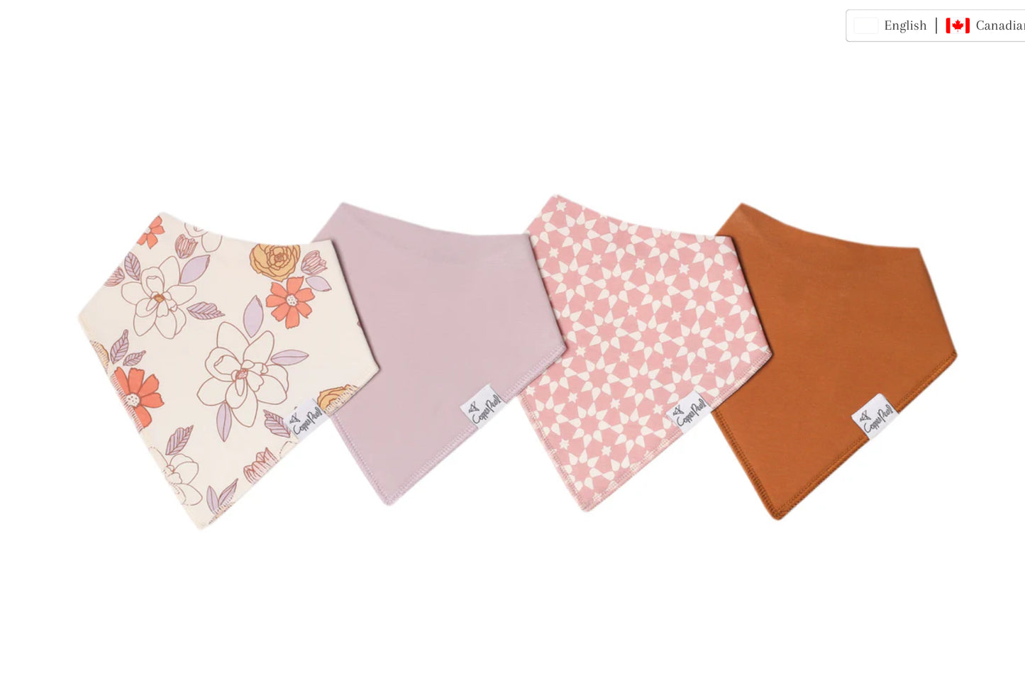 Ferra Bibs 4 Pack-Copper Pearl