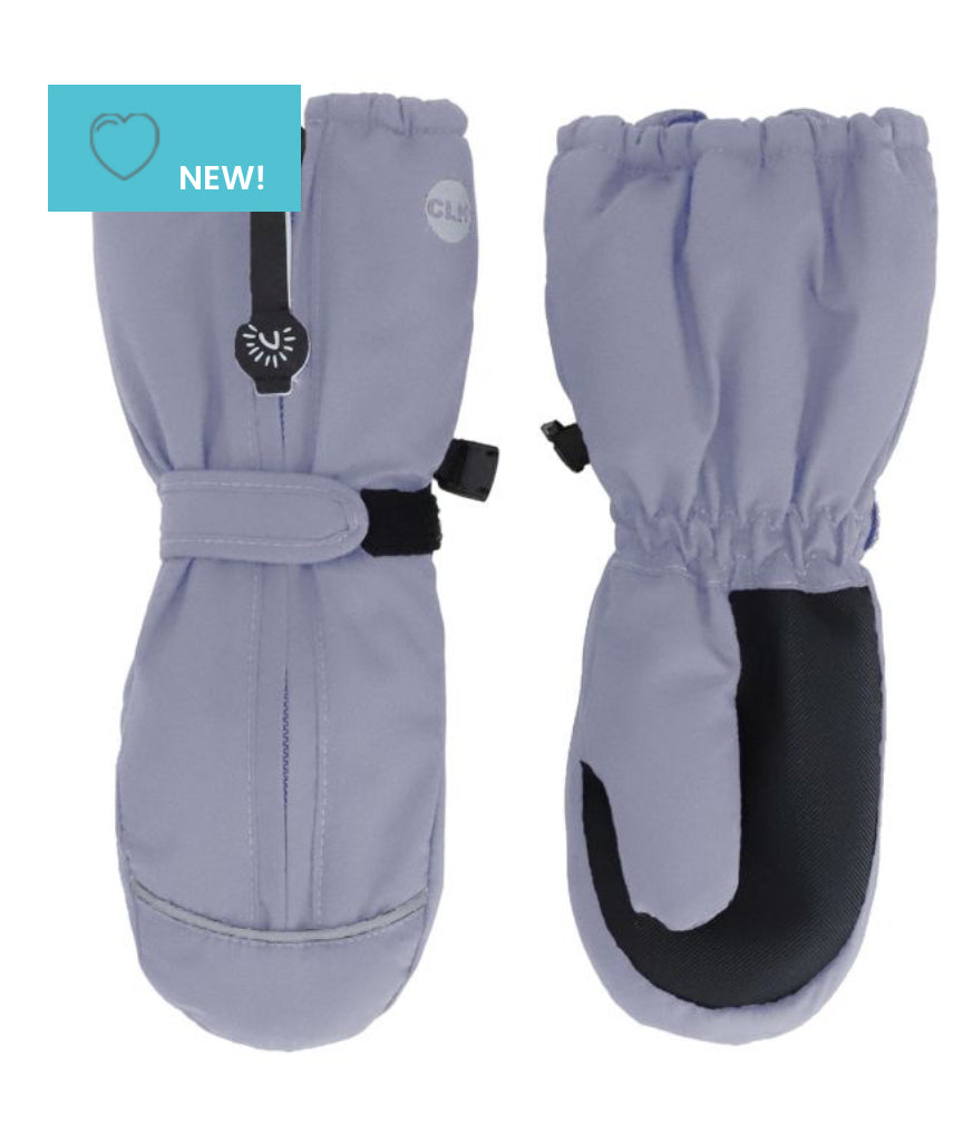Zipper Front Waterproof Mitten (4 Colour Options)-Calikids