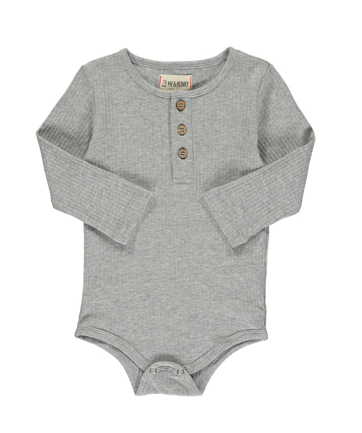 rib baby shirt, baby onsies, grey onsie