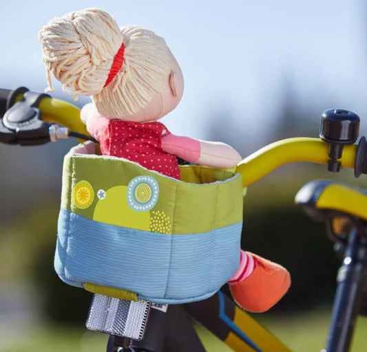 Summer Meadow Doll Bike Seat Haba