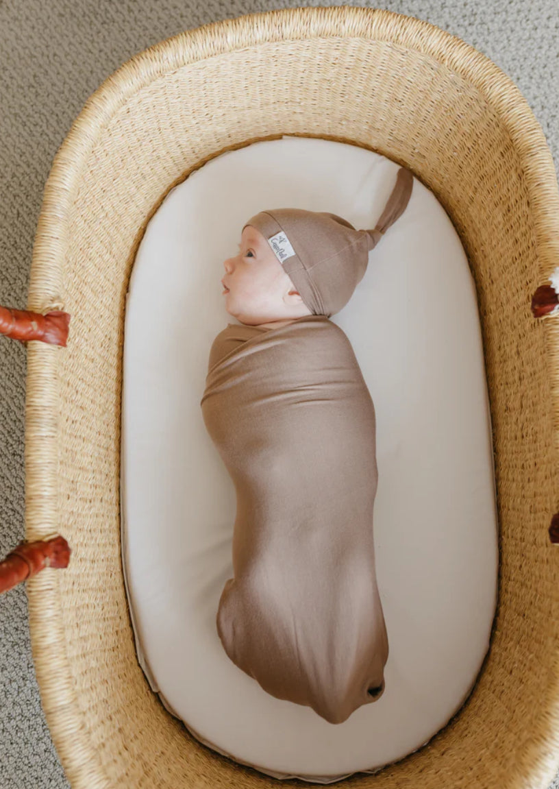 Gobi Swaddle Blanket-Copper Pearl