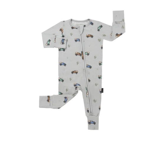 Jeeps Footless Sleeper with Fold-over Cuffs-Belan.J