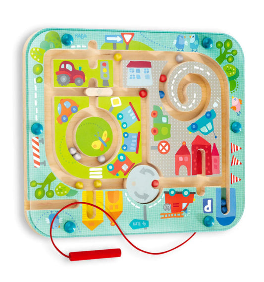 Town Maze Magnetic Puzzle