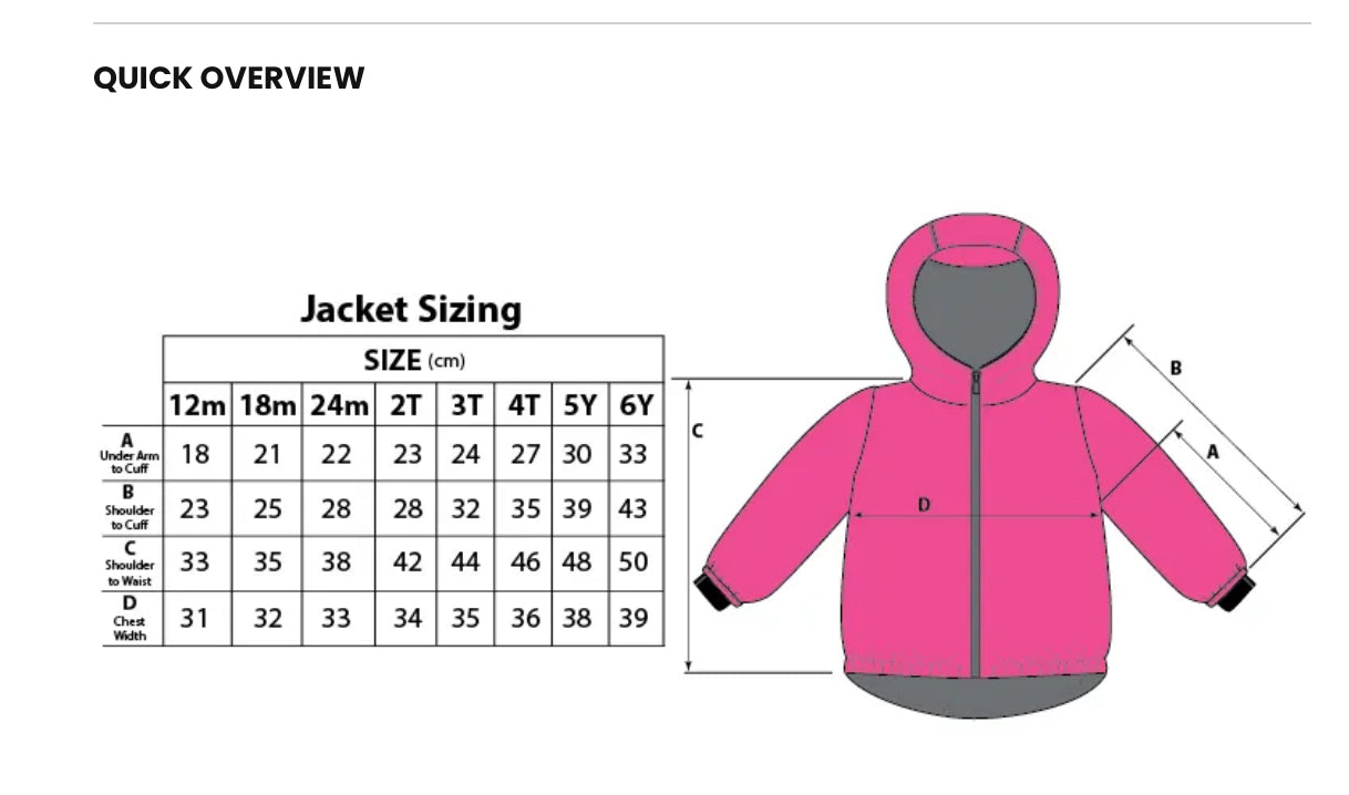 Lined Rain Jacket 2 Colours-Calikids