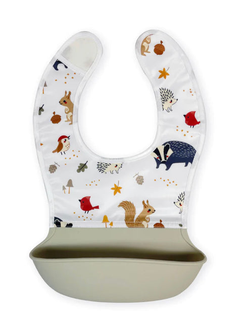 Silisoft - Kushies - bib with silicone pocket