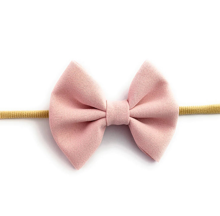 Baby Wisp-Skinny Head Band Bows