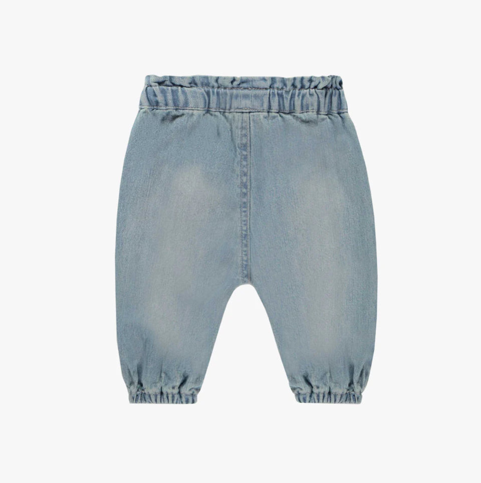 Denim Loose Fit Pants-Souris Mini