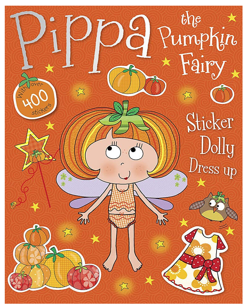Pippa The Pumpkin Fairy Sticker Dolly