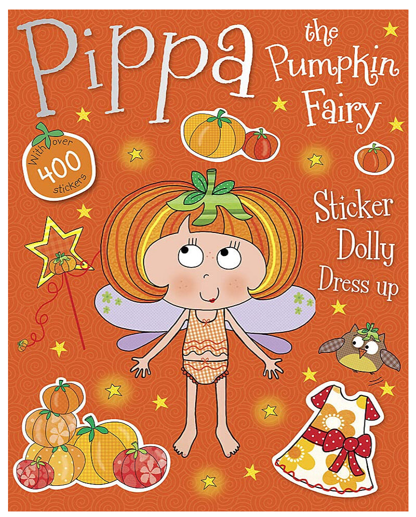 Pippa The Pumpkin Fairy Sticker Dolly-Make Believe Ideas