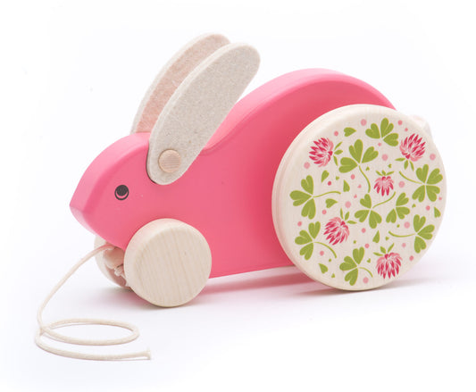 Large Bunny Pull Toy -Bajo