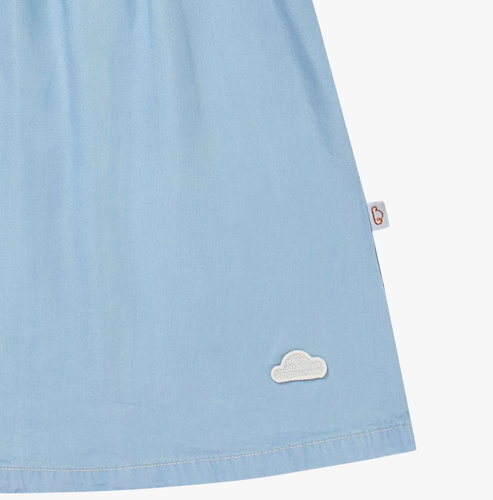 Girls Dress Chambray Denim-Petite Revery