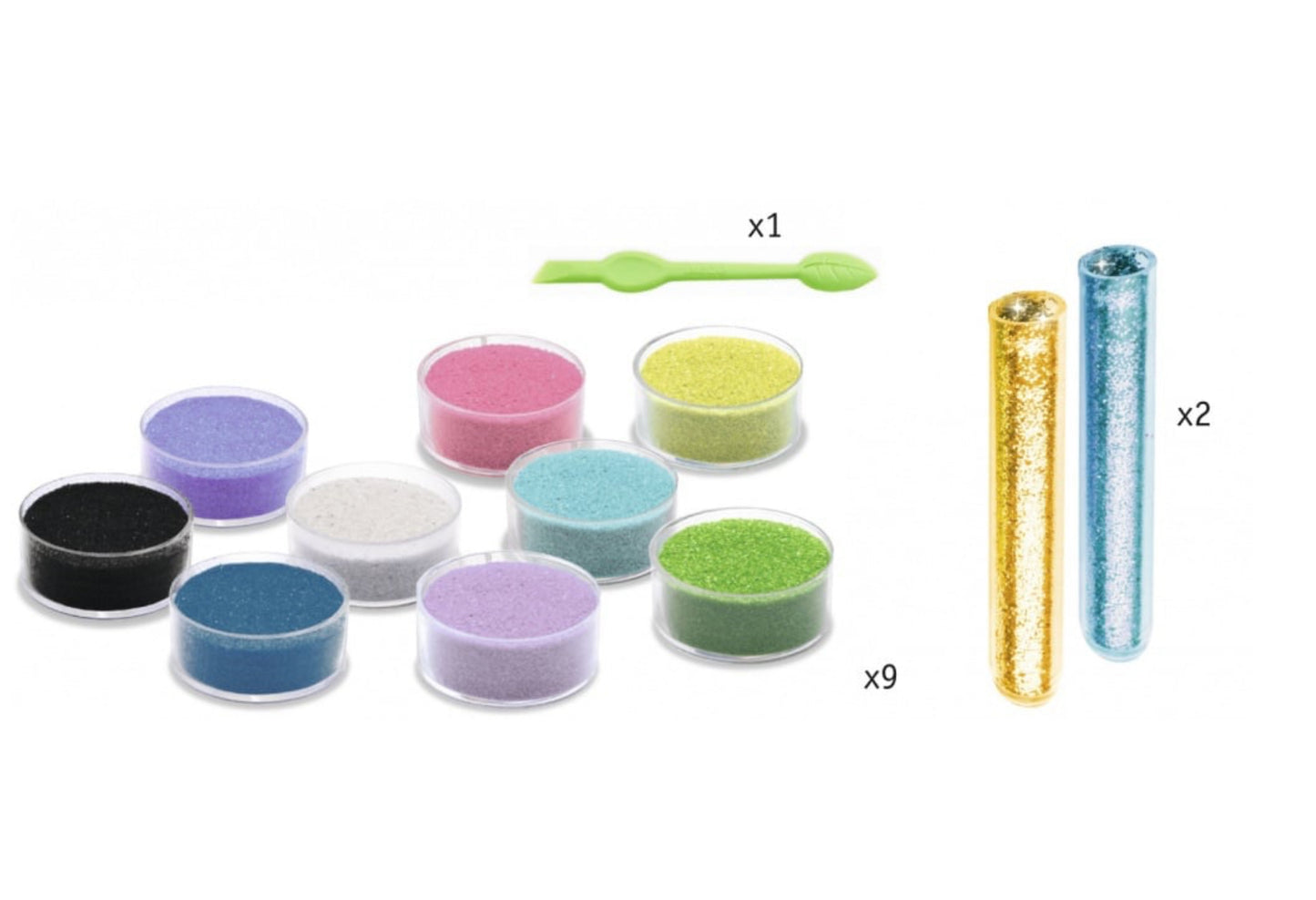 Sand and Glitter Birds-DJECO