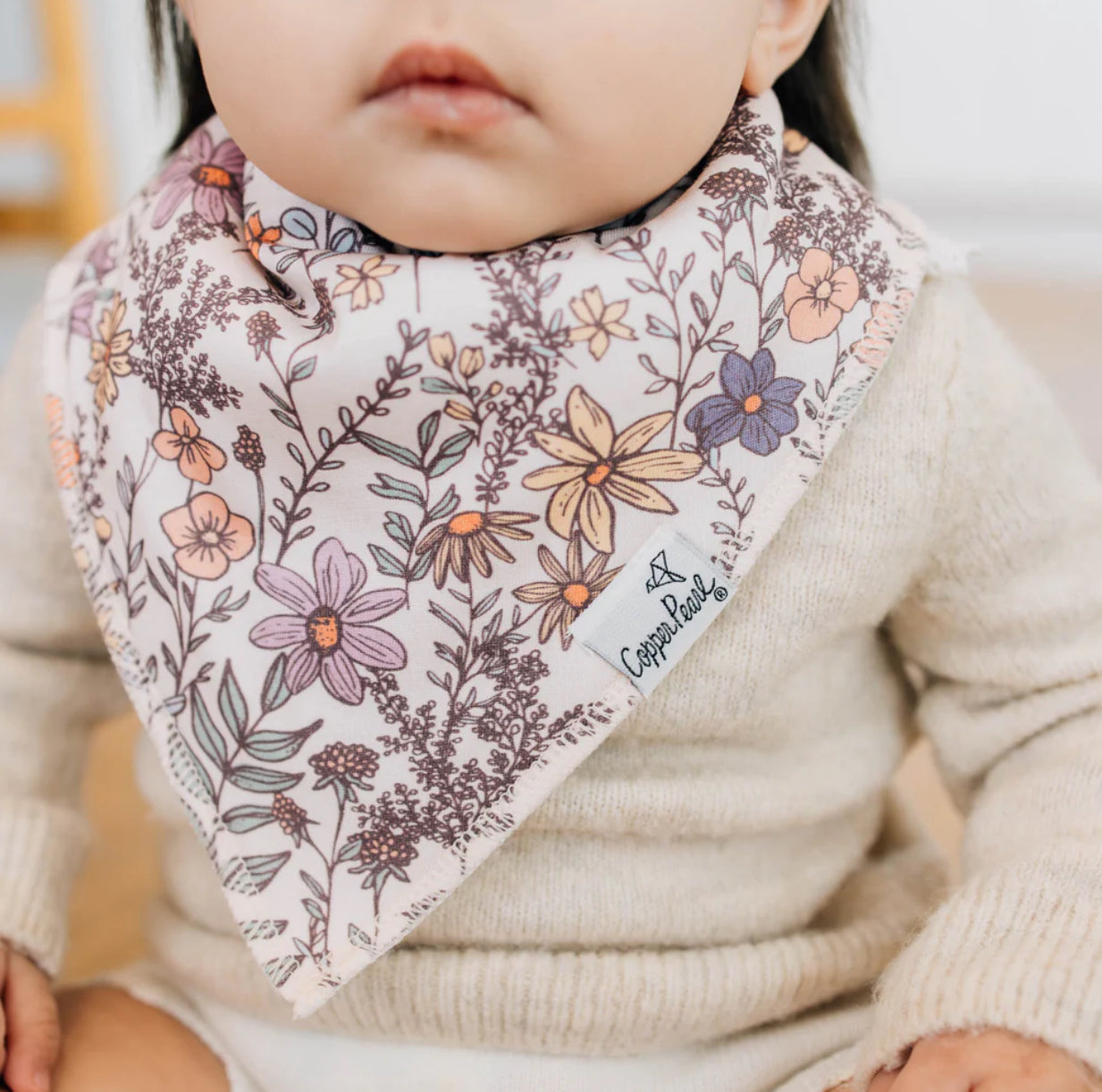 Flora Bibs 4 Pack-Copper Pearl