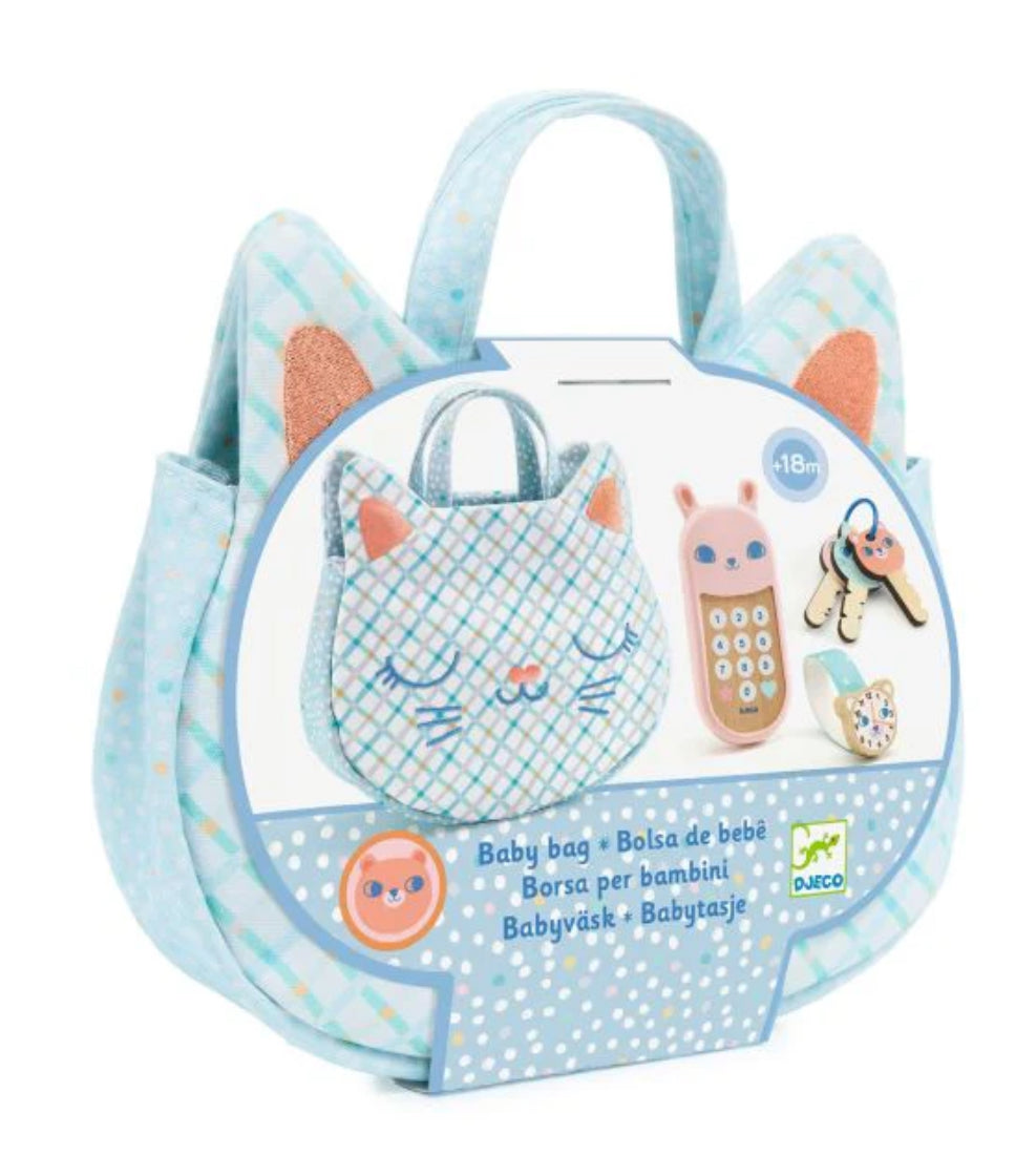 Cat Mini Handbag With Accessories-DJECO