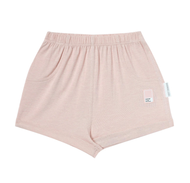 Pink Sunset Bamboo Jersey Shorts-Nest Designs