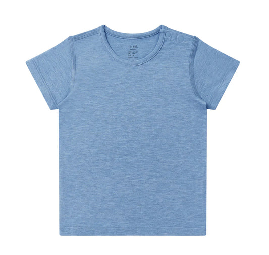 Azure Lake Bamboo Jersey Short Sleeve T-Shirt-Nest Designs