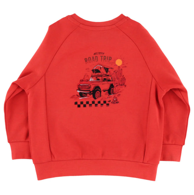 Road Trip Baby Boy Sweatshirt-Nano