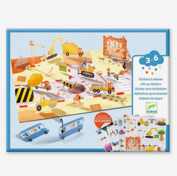 Vehicle Stickers That Lift Up-DJECO