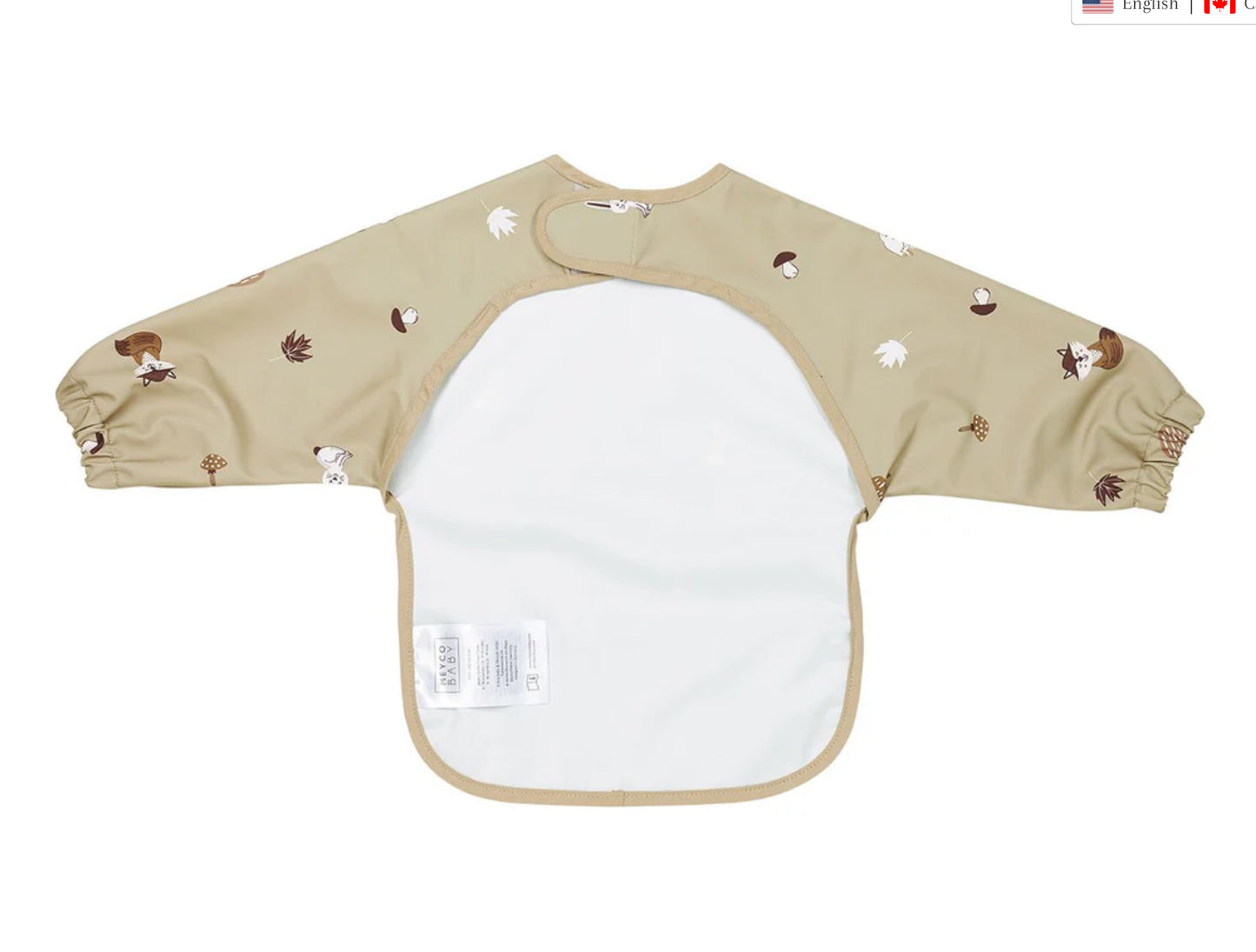 Bib with sleeves-Meyco Baby