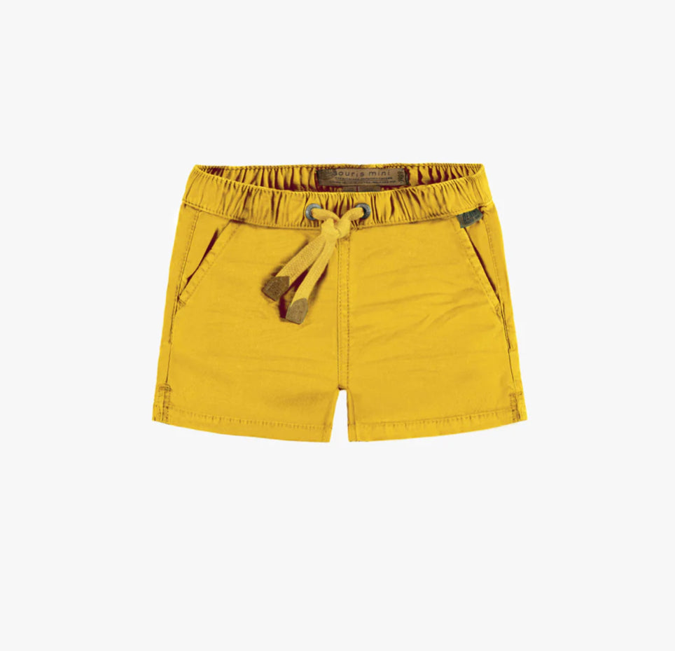 Yellow Cargo Shorts Souris Mini