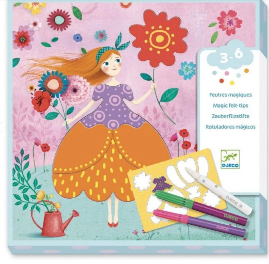 Magic Felt-Tips Marias Pretty Dress -Djeco