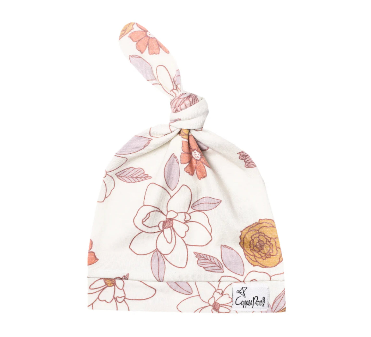 Ferra Top Knot Hat-Copper Pearl