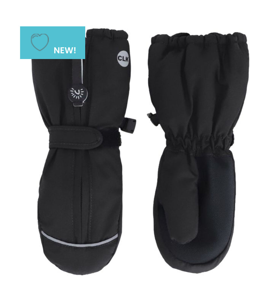 Zipper Front Waterproof Mitten (4 Colour Options)-Calikids