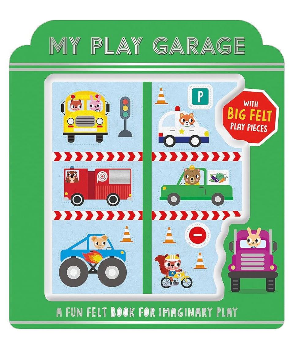 My Play Garage Felt Book-Make Believe Ideas