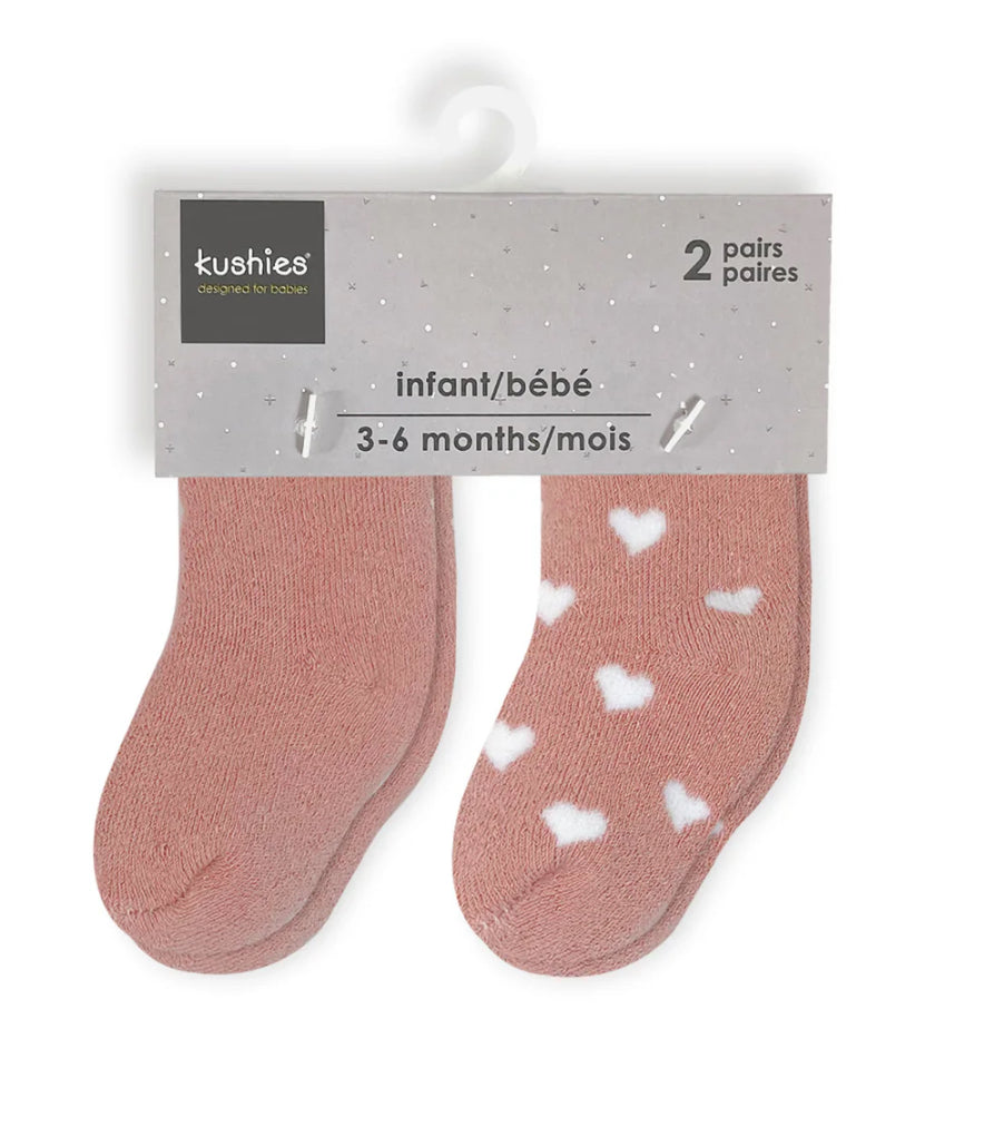 2 Pack of Infant socks- =Kushies
