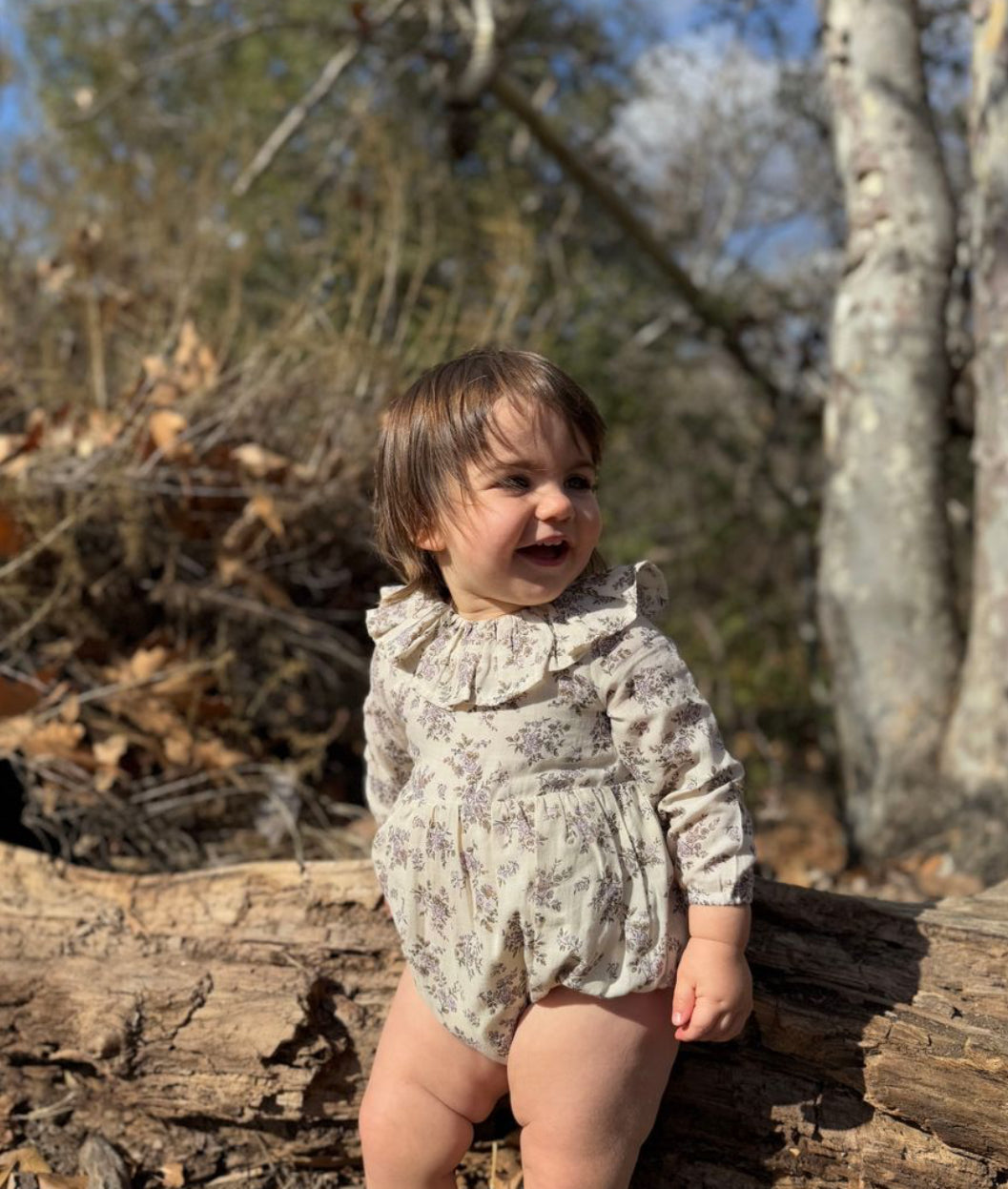 Maya Bubble Romper-Vignette