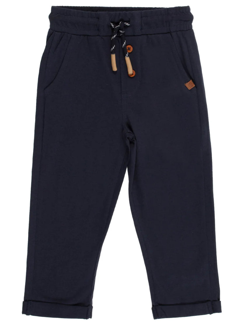 Light Jersey Navy Pants - Nano