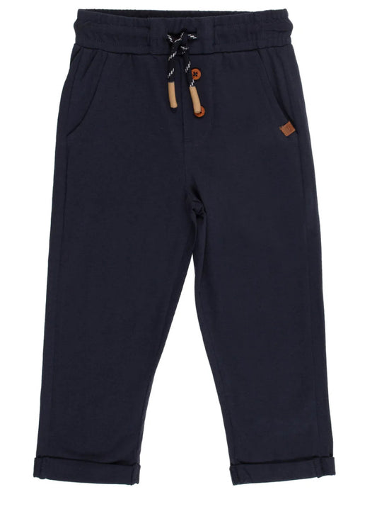 Light Jersey Navy Pants - Nano