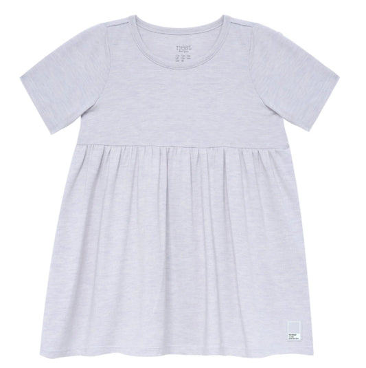 Violet Blooms Bamboo Jersey Dress-Nest Design