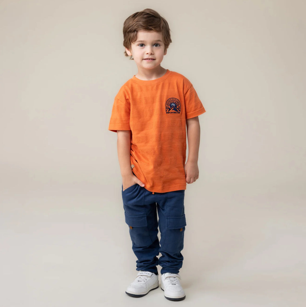Orange Boys T-Shirt-Nano