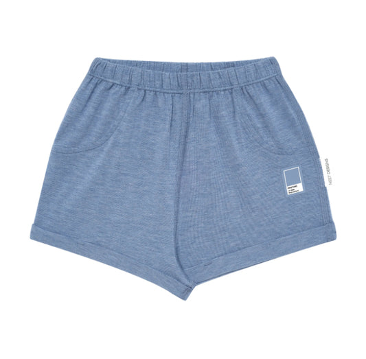 Azure Lake Bamboo Jersey Shorts-Nest Designs