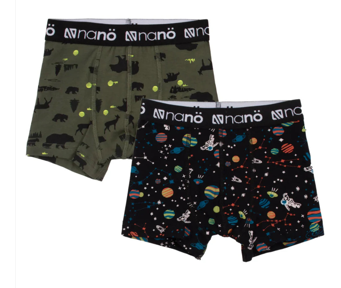 Boys Space and Bear Boxer Set -Nano